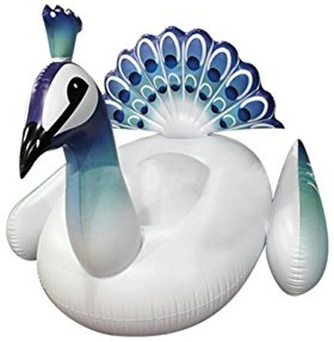 Pauw opblaasbaar | inflatable Peacock | groot | Summer Fun | Water floating Row | 175CM*165CM*130CM